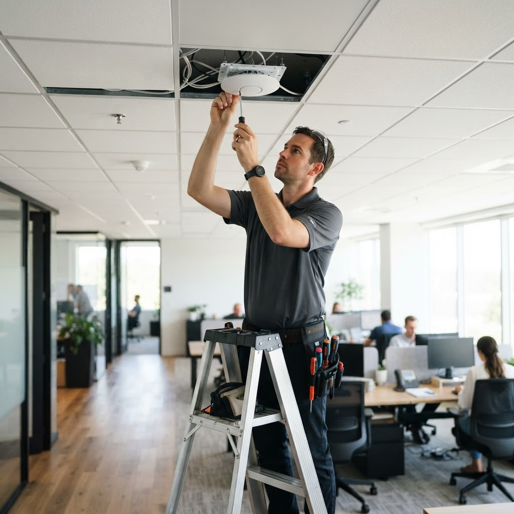 Wi-Fi access point install